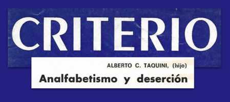 Analfabetismo y deserción I (1981)